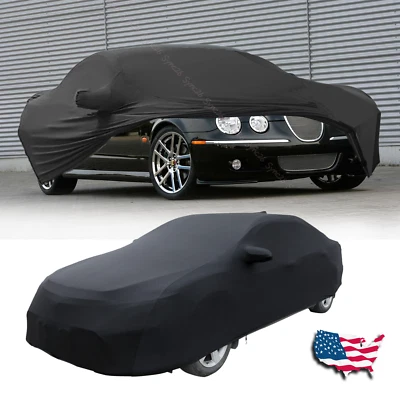 Cubierta completa elástica satinada a prueba de polvo interior personalizada negra para Jaguar S-TYPE Foto 1 de 4