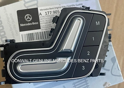 Mercedes Benz CLA 35 45 AMG CLA250 2020-2023 Right Seat Switch 17790566009107 - Image 1 of 4