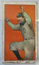 Hughie Jennings Baseball Card - One Of a Set of 50 Base Ball Players 1909