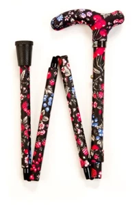 Palo Plegable Verano Frutas Estampado Derby Caña Ajustable 4 Partes Articulación Fácil - Imagen 1 de 4