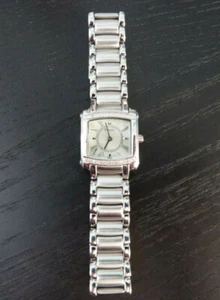 Women's BULOVA Diamond accent SS watch w/ Mother of Peal dial. - Picture 1 of 8