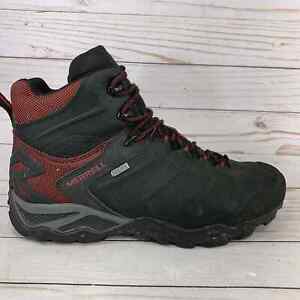 Merrell Chameleon Shift Mid Hiking Boots Mens Size 10 Black Waterproof Vibram