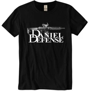 Daniel Defense Firearms Sports Logo Heavy Cotton Tee T-shirt Size USA 2XL - Picture 1 of 4