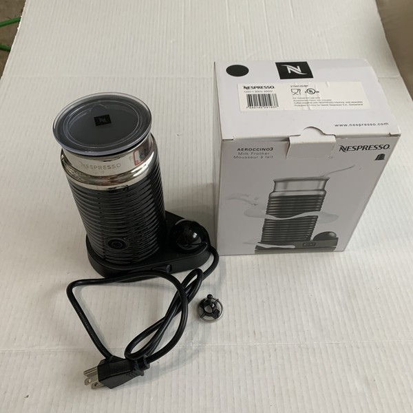 Nespresso Aeroccino+ Milk Frother in original box Photo Related