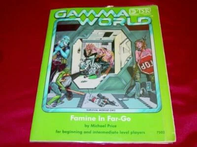 TSR 1980 : Gamma World - Famine In Far-Go - Survival Module GW2 - #7502 - Image 1 of 4