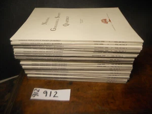 20 Lot GENEALOGY National Genealogical SOCIETY Quarterly Magazine 1990-1995 rnge - Picture 1 of 2