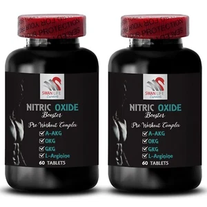 Cardio Support - NITRIC OXIDE BOOSTER - Endurance Boost 2 Bottles 120 Tablets - Picture 1 of 7