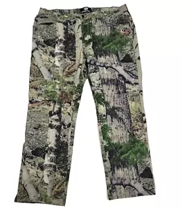 Mossy Oak Brush Camo Cargo Adjustable Activewear Hunting Pants Men's Large - Picture 1 of 13