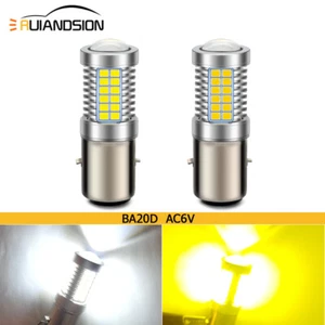 Ruiandsion Luce LAMPADINA LED BA20D Per PIAGGIO VESPA Per PX125E VNX2T 1981 1982 - Imagen 1 de 10