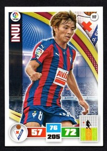 INUI #117 SD EIBAR 2015-16 CHROME SANDWICHES ADRENALYN XL LA LIGA BBVA 15/16