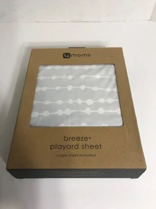 Brand New 2020' 4 Moms #2000960 Breeze Playard Soft Plush Waterproof Sheet - Picture 1 of 8