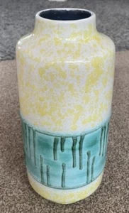 Mid Century Ceramic Vase Haldensleben German Pottery - Picture 1 of 3