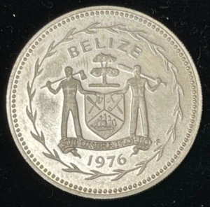 Moneda de 50 centavos de Belice 1976 excelente estado - Imagen 1 de 4