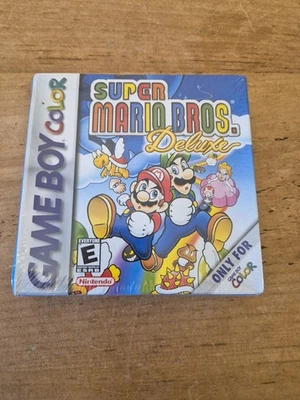 Nintendo Game Boy Color Super Mario Bros. Deluxe New & Sealed NTSC USA - Image 1 of 4
