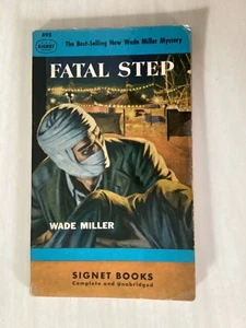FATAL STEP - Wade Miller - HARDBOILED MYSTERY - MAX THURSDAY, PRIVATE DETECTIVE - Picture 1 of 2