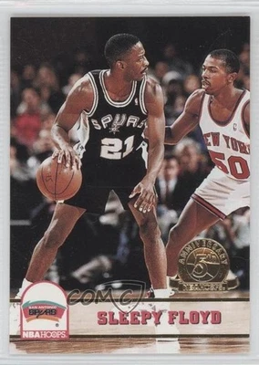 1993-94 NBA Hoops 5th Anniversary Sleepy Floyd #404 - Image 1 of 2