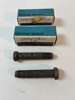 Parafuso de mola dianteiro NOS 1955-59 Chevrolet GMC Series 3 caminhão 2ª série 3713064 2 - Imagem 1 de 4