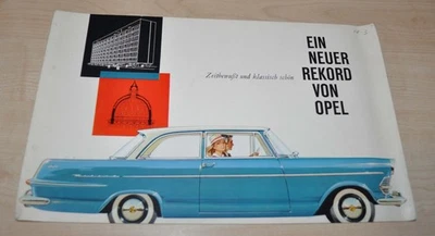 Folleto Opel Rekord Prospekt DE CH Foto 1 de 4