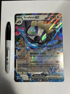 Grafaiai ex - 100 (SV: Scarlet & Violet Promo Cards) 100 Jumbo Cards Holo - Picture 1 of 3