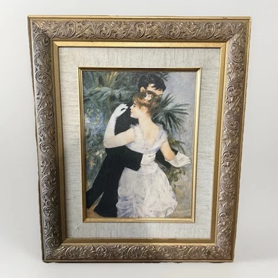 Renoir “Dance in the City” Framed Art Print • Gold Ornate Frame • Wall Decor  - Image 1 of 4