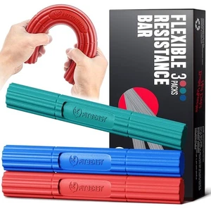 FitBeast Fitness Widerstandsstange für Physiotherapie & verbesserte Griffkraft - Bild 1 von 6