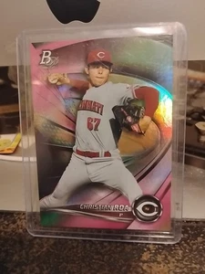 2022 Bowman Platinum Pink Christian Road /199 - Picture 1 of 1