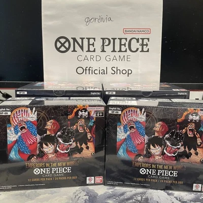 OP09 Emperors in the New World Booster Box - New Sealed - One Piece card game  - Image 1 of 4