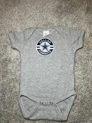 Creations Of Grace Dallas Cowboys Romper 3/6 Months VTG - Image 1 of 4