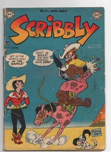 DC COMICS SCRIBBLY 5 1949 KOMPLETT UNTERSTUFE - Bild 1 von 8