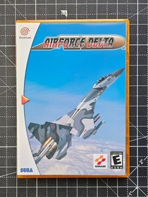 Dreamcast Airforce Delta Your Choice of Custom Case - NO Game or Manual