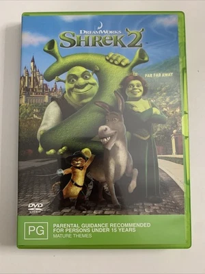 Shrek 2 (DVD, 2004) Dreamworks Animation Region 4 - Image 1 of 3