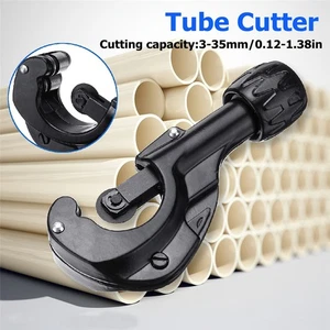 Pro 3-35mm Tube Cutter for Metal Copper Steel Aluminum Pipe Plumber Cutting Tool - Picture 1 of 8