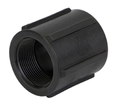 Banjo Threaded Polypropylene Pipe Coupling, 2" NPT Female - CPLG200 - Image 1 of 4