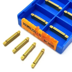 10pcs CNC Cutting Tool MRMN200-G 3020 CNC Grooving Carbide Turning Insert MRMN - Picture 1 of 5