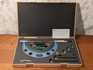 MITUTOYO 0-6 Inch MICROMETER SET NO 104-137 - Picture 1 of 11