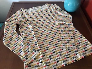 “NEW” Orla Kiely Ladies Top Size XS - Picture 1 of 3