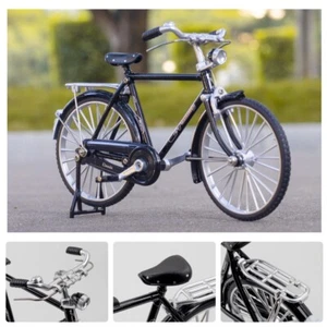 1:10 Scale Retro Bicycle Toys Vintage Bike Men's Collectible Diecast Metal Model - Picture 1 of 11