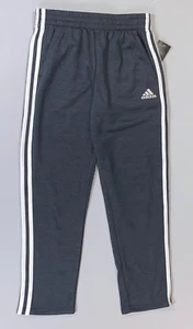 NEW Boy's Youth adidas 3 Stripe Polyester Athletic Sweat Pants - Picture 1 of 5