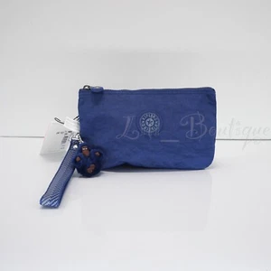 Kipling Creativity XL Extra Large Pouch AC7318 Polyamide Navy Mist WB $49 NWT - Picture 1 of 9