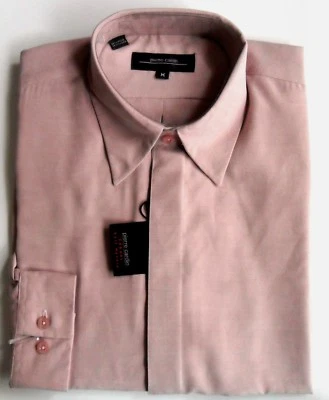 Pierre Cardin Shirt Long Sleeve Rose Pink Men's Sizes: M, L,  XL - Image 1 of 4