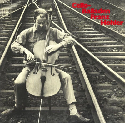 FRANZ HOHLER Cello Ballades 1970 CBS 64246 LP NM Songwriter Ballades Folk World - Image 1 of 3