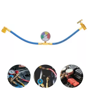 1PC WINOMO Air Conditioning Refrigerant Charging Hose with Gauge for Car US - Picture 1 of 12