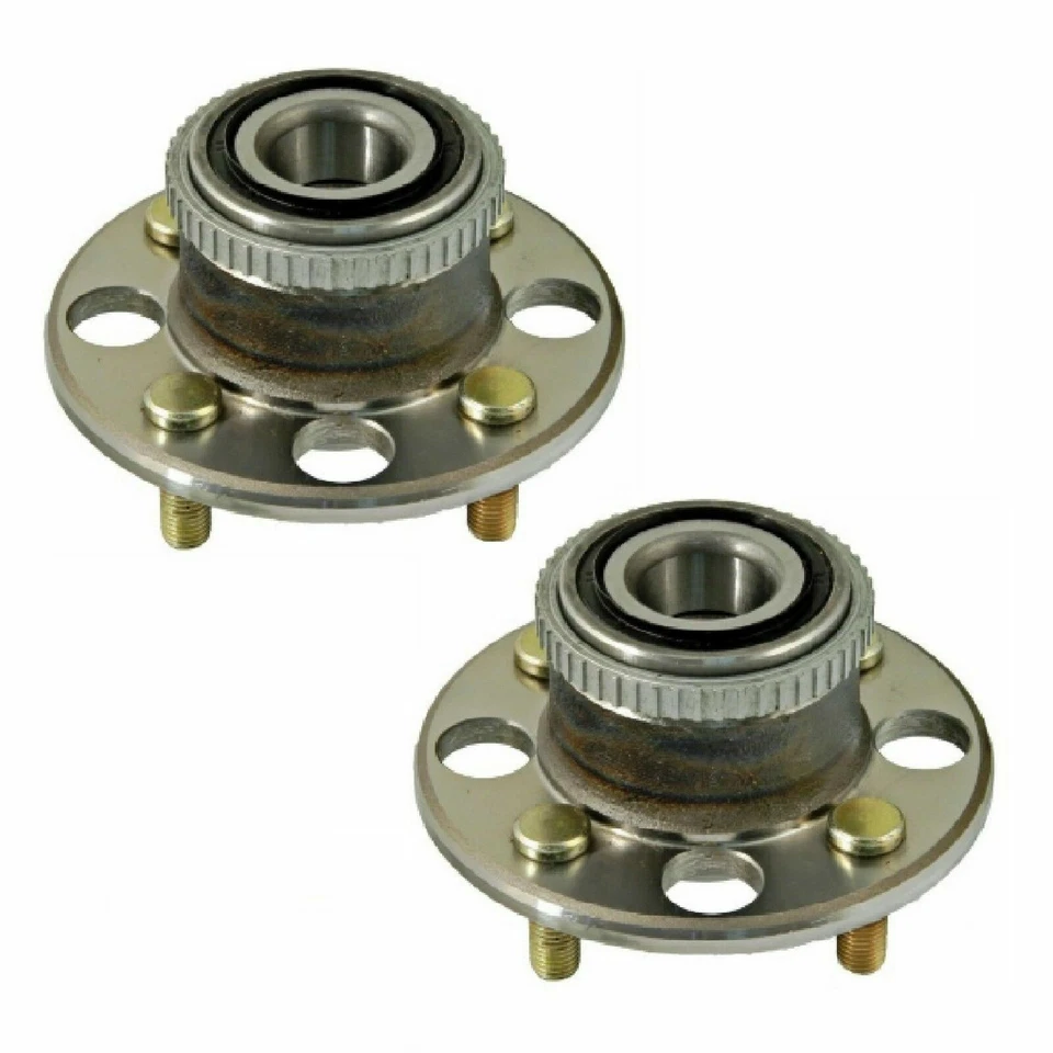 Conjunto de cojinete de cubo de rueda trasera para 95-97 Honda Civic del Sol 1,6 L 4 con par ABS Foto 1 de 1