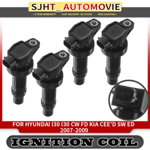 4x Ignition Coil Pack For Hyundai i30 Kia Cee'd FD ED 1.6L G4FC 09/2007-03/2009 - Picture 1 of 8