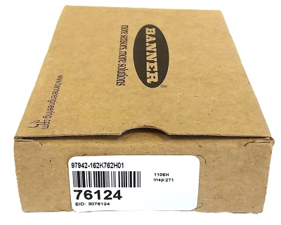 Banner Engineering QS18VP6AF100-76124 10-30VDC  Photoelectric Sensor - Image 1 of 4