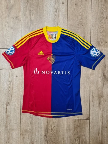 BASEL 2012 2013 HOME FOOTBALL SHIRT SOCCER JERSEY SWITZERLAND szM ADIDAS Cover