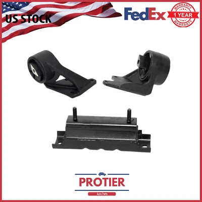 Крепления двигателя и трансмиссии 3 шт совместимы с Dodge Ram 1500, 2500, 3500 - Изображение 1 из 4