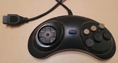 Sega Genesis Parts or Repair - Generic 6 Button Controller 3rd Party Gamepad - Image 1 of 3