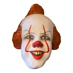 Máscara de lujo Pennywise Tattered Steven Kings IT talla adulta PW #909 - Imagen 1 de 6