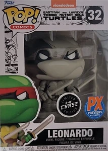 Funko Pop Comics - TMNT Leonardo Chase Exclusive #32 - Picture 1 of 1